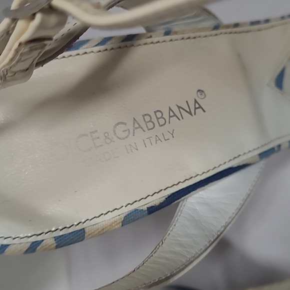 Women's Dolce & Gabbana Wedge Heel Sandal - Picture 2 of 7
